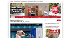 Desktop Screenshot of caritas-kleve.de